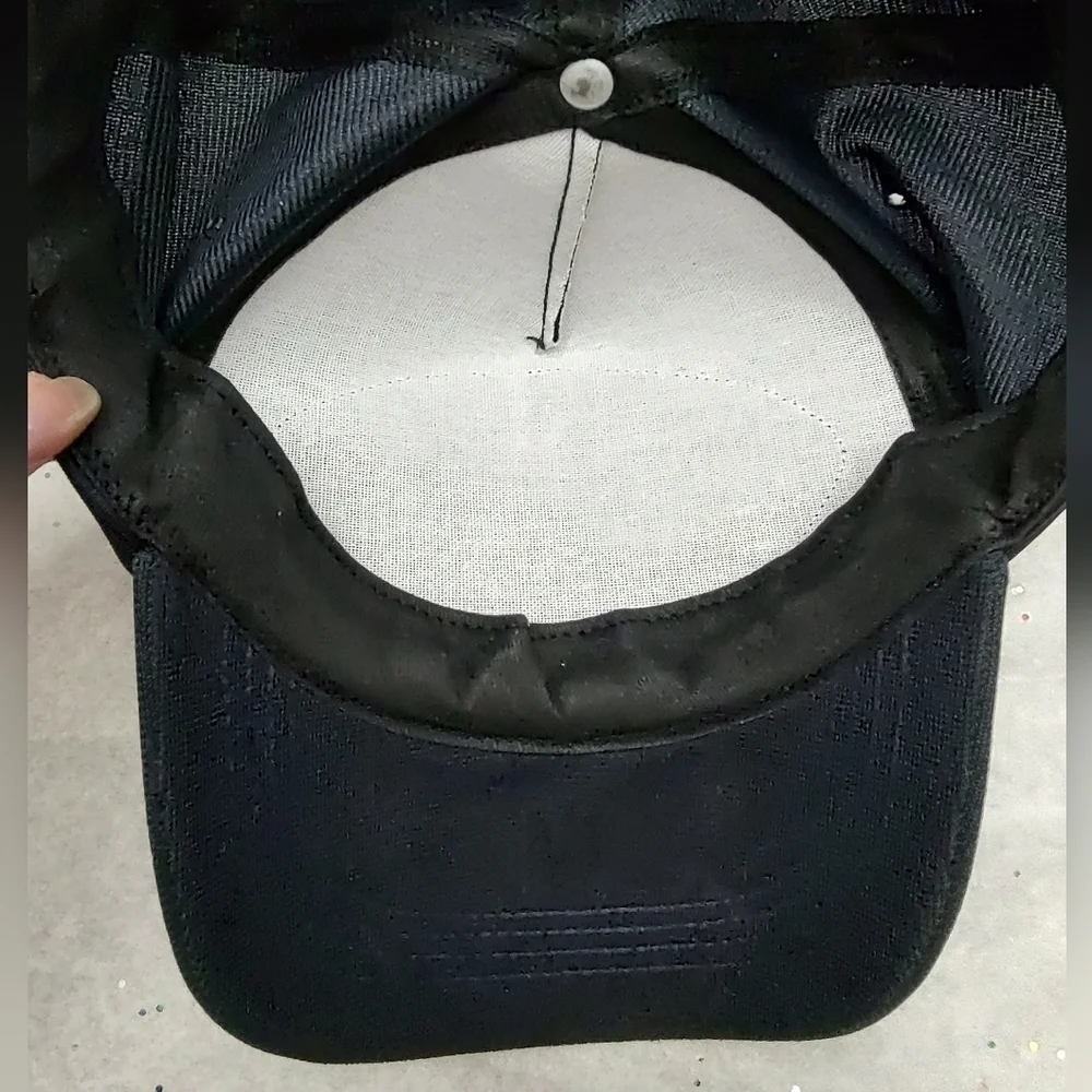 USS Yorktown CV-10 Navy Ship Hat Pre- Loved Official Ball Cap U.S.A Made No Tag - Picture 8 of 8